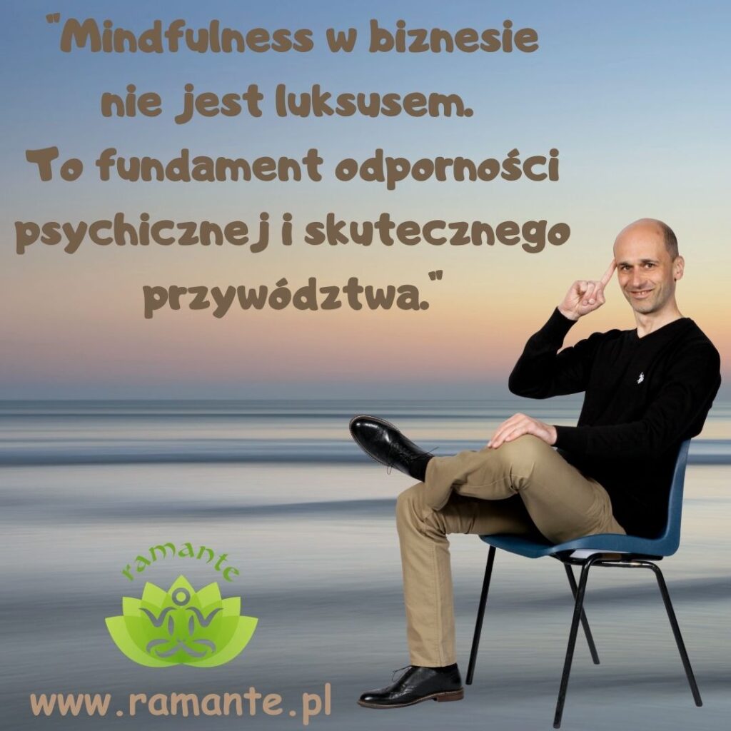 Mindfulness w biznesie – skuteczność liderów bez stresu
Mindfulness i coaching dla liderów – efektywność bez wypalenia
Jak mindfulness wspiera liderów w unikaniu wypalenia
Mindfulness w pracy – odporność psychiczna lidera
