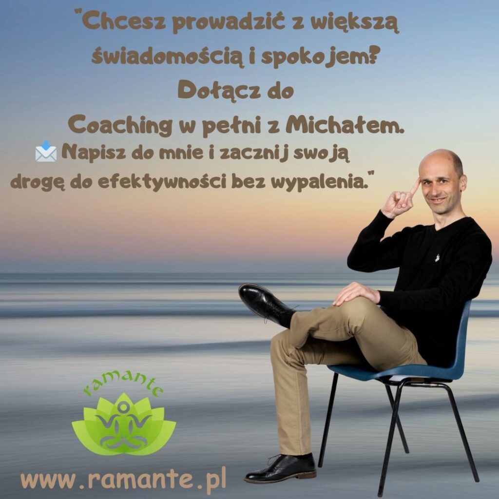 Mindfulness w biznesie – skuteczność liderów bez stresu
Mindfulness i coaching dla liderów – efektywność bez wypalenia
Jak mindfulness wspiera liderów w unikaniu wypalenia
Mindfulness w pracy – odporność psychiczna lidera